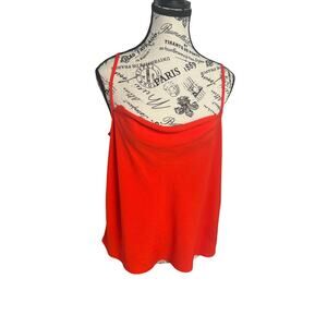 TopShop Cowl Neck Red Camisole